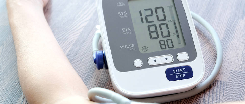 visoki krvni tlak, ubrzani puls